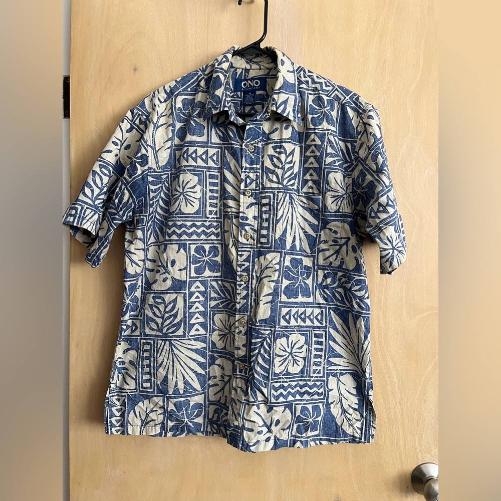 ono & company men’s aloha shirt